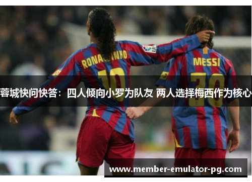 蓉城快问快答：四人倾向小罗为队友 两人选择梅西作为核心